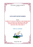 Sáng kiến kinh nghiệm THPT: Nghiên cứu năng lực trí tuệ và một số biện pháp nâng cao năng lực trí tuệ của học sinh trường trung học phổ thông Kỳ Sơn, huyện Kỳ Sơn, tỉnh Nghệ An