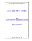 Sáng kiến kinh nghiệm THPT: Rèn luyện tư duy học sinh khối 12 thông qua khai thác các bài toán cực trị hình học không gian Oxyz