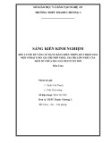 Sáng kiến kinh nghiệm THPT: Rèn luyện kỹ năng sử dụng bảng biến thiên, đồ thị để giải một số bài toán giá trị nhỏ nhất, giá trị lớn nhất của hàm số chứa dấu giá trị tuyệt đối