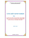 Sáng kiến kinh nghiệm THPT: Tổ chức dạy học dự án chủ đề: trải nghiệm thực tế về xác suất thống kê, góp phần bồi dưỡng năng lực cho học sinh THPT