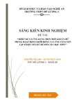 Sáng kiến kinh nghiệm THPT: Thiết kế và ứng dụng trò chơi giải ô chữ trong hoạt động khởi động và củng cố luyện tập ở một số chủ đề môn Tin học THPT