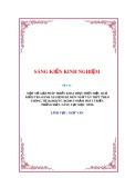 Sáng kiến kinh nghiệm THPT: Một số giải pháp triển khai thực hiện hiệu quả kiểm tra đánh giá định kì môn Ngữ văn THPT theo thông tư 26/2020/TT- BGDĐT nhằm phát triển phẩm chất năng lực học sinh