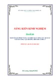 Sáng kiến kinh nghiệm THPT: Một số giải pháp nâng cao hiệu quả công tác quản lý tài sản công tại trường THPT Đô Lương 3