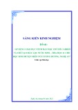 Sáng kiến kinh nghiệm THPT: Áp dụng giáo dục STEM dạy học chủ đề - carbon và chế tạo máy lọc nước mini – Hóa học 11 cho học sinh huyện miền núi Tương Dương, Nghệ An