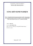 Sáng kiến kinh nghiệm THPT: Góp phần hình thành năng lực giải quyết vấn đề và năng lực sáng tạo cho học sinh qua dạy học bài Văn tế nghĩa sĩ Cần Giuộc- Nguyễn Đình Chiểu trong chương trình Ngữ văn 11 Trung học phổ thông