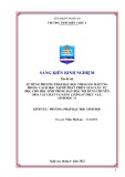 Sáng kiến kinh nghiệm THPT: Sử dụng phương pháp dạy học theo góc đáp ứng phong cách học để phát triển năng lực tự học cho học sinh trong dạy học nội dung Chuyển hóa vật chất và năng lượng ở thực vật, Sinh học 11