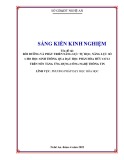 Sáng kiến kinh nghiệm THPT: Bồi dưỡng và phát triển năng lực tự học, năng lực số cho học sinh thông qua dạy học phần hóa hữu cơ 12 trên nền tảng ứng dụng công nghệ thông tin