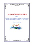 Sáng kiến kinh nghiệm THPT: Nâng cao hứng thú học tập của học sinh thông qua tổ chức trò chơi học tập trong dạy học Toán 11