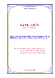 Sáng kiến kinh nghiệm THPT: Một số giải pháp nhằm giảm thiểu hành vi bắt nạt bằng lời nói đối với học sinh tại trường THPT Tân Kỳ