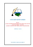 Sáng kiến kinh nghiệm THPT: Sử dụng mô hình lớp học đảo ngược để dạy học chủ đề Các lực cơ học Vật lí 10 tại một số trường THPT thuộc huyện Thanh Chương