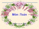 Bài giảng môn Toán lớp 4 - Tiết 96: Phân số