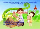 Bài giảng Mẫu giáo: Bài thơ Em yêu nhà em