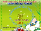 Bài giảng Toán lớp 2: Bảy cộng với một số (7 + 5)