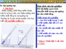 Bài giảng Vật lí lớp 6: Sự bay hơi và ngưng tụ (Tiếp theo)