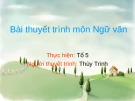 Bài thuyết trình Ngữ văn: Chủ đề - Giới thiệu một danh lam thắng cảnh ở quê hương em