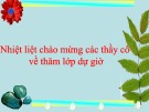 Bài giảng Đại số lớp 6 - Tiết 23: Luyện tập