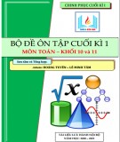 Bộ đề ôn tập cuối học kì 1 môn Toán khối 10 và 11: Phần 2 - Hoàng Tuyên