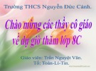 Bài giảng Công nghệ lớp 8 bài 25: Mối ghép cố định. Mối ghép không tháo được