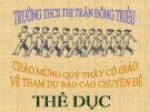 Bài giảng Thể dục lớp 8: Một số yêu cầu để tổ chức trò chơi trong chương trình Thể dục THCS