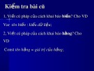 Bài giảng Tin học lớp 8 bài thực hành 3: Khai báo và sử dụng biến
