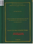 Luận văn Thạc sĩ Kinh tế: Nghiên cứu thống kê về bất bình đẳng thu nhập giữa thành thị và Nông thôn ở Việt Nam giai đoạn 2012-2016