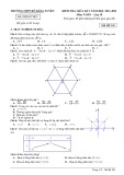 Đề kiểm tra giữa học kì 1 môn Toán 10 năm 2021-2022 - Trường THPT Đỗ Đăng Tuyển (Mã đề 101)