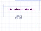 Bài giảng Tài chính tiền tệ 1: Chương 1 -  Phạm Quốc Khang