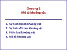 Bài giảng Tinh thể - Khoáng vật - Thạch học - Chương 6: Mô tả khoáng vật
