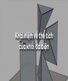 Giáo án Hình học lớp 12: Chuyên đề 5 bài 3 - Thể tích khối đa diện