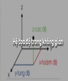 Giáo án Hình học lớp 12: Chuyên đề 7 bài 1 - Hệ tọa độ trong không gian