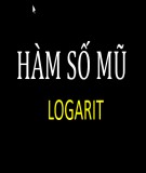 Giáo án Giải tích lớp 12: Chuyên đề 2 bài 1 - Lũy thừa và hàm số lũy thừa