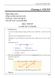 Các dạng bài tập vectơ - Trường THPT Marie Curie