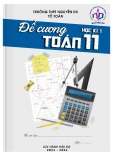 Đề cương học kì 1 Toán 11 năm 2021-2022 - Trường THPT Nguyễn Du