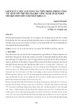 Lợi ích của việc làm cộng tác viên trong phòng công tác sinh viên trường Đại học Công Nghệ TP. HCM đối với một sinh viên năm nhất khóa 21