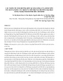 Các nhân tố ảnh hưởng đến sự hài lòng của sinh viên về chất lượng các dịch vụ hỗ trợ tại trường Đại học Công nghệ thành phố Hồ Chí Minh