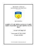 Luận văn Thạc sĩ Kỹ thuật điện: Nghiên cứu hệ thống giám sát và điều khiển trạm biến áp 110kV không người trực