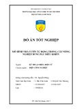 Đồ án tốt nghiệp Điện công nghiệp: Thiết kế và thi công mô hình nhà vườn tự động điều khiển bằng PLC S7-300