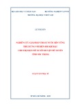 Luận văn Thạc sĩ Kỹ thuật cơ sở hạ tầng: Nghiên cứu giải pháp thoát nước bền vững thích ứng với biến đổi khí hậu cho thị trấn Mỹ Xuyên huyện Mỹ Xuyên tỉnh Sóc Trăng