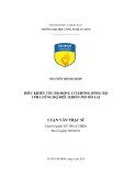 Luận văn Thạc sĩ Kỹ thuật điện: Điều khiển tốc độ động cơ không đồng bộ 3 pha dung bộ điều khiển PID mờ lai