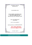 Luận văn Thạc sĩ Kinh tế: Giảm nghèo cho đồng bào dân tộc thiểu số tại Huyện Đăk Tô, Tỉnh Kon Tum