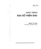 Giáo trình Đại số hiện đại: Phần 2 - Nguyễn Tự Cường