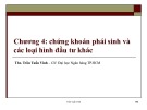 Bài giảng Đầu tư tài chính: Chương 4 - Trần Tuấn Vinh