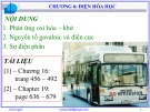 Bài giảng Hoá đại cương: Chương 6 - Nguyễn Văn Hòa (2022)