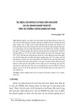 Tác động của thông tin thoái vốn nhà nước tại các doanh nghiệp niêm yết trên thị trường chứng khoán Việt Nam