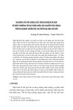 Nghiên cứu tác động của trách nhiệm xã hội về môi trường tới sự thỏa mãn của người tiêu dùng trong ngành chăm sóc da trên địa bàn Hà Nội