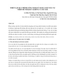 Thiết lập quy trình công nghệ sử dụng chất màu tự nhiên để nhuộm vải bông và tơ tằm