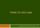 Bài giảng Phần tử hữu hạn - Trường ĐH Kiến trúc TP.HCM