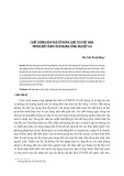 Chất lượng đào tạo cử nhân Luật tại Việt Nam trong bối cảnh cách mạng công nghiệp 4.0