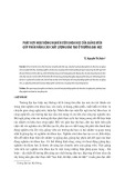 Phát huy hoạt động nghiên cứu khoa học của giảng viên góp phần nâng cao chất lượng đào tạo ở trường đại học