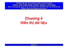 Bài giảng ArcGIS cơ bản (ArcGIS 9.x) - Chương 4: Hiển thị dữ liệu